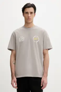 Tommy Jeans tricou barbatesc din bumbac imagine