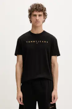 Tommy Jeans tricou barbatesc din bumbac imagine