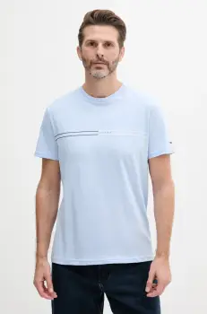 Tommy Jeans tricou barbati, cu imprimeu, DM0DM20779 imagine