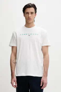 Tommy Jeans tricou barbati de bumbac imagine