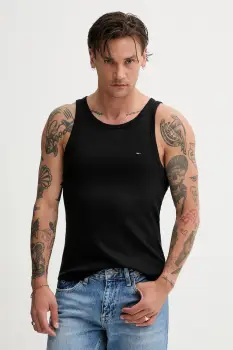 Tommy Jeans tricou culoarea negru, DM0DM21927 imagine