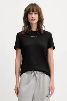 Tommy Jeans tricou culoarea negru, DW0DW21964 imagine