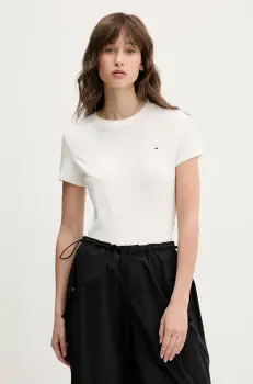 Tommy Jeans tricou din bumbac 2-pack femei, DW0DW21366 imagine