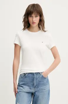 Tommy Jeans tricou din bumbac 2-pack femei, DW0DW21366 imagine