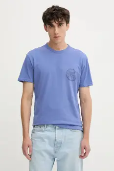 Tommy Jeans tricou din bumbac cu imprimeu, DM0DM21987 imagine