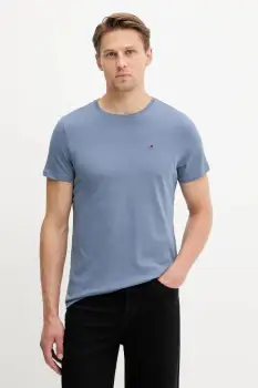 Tommy Jeans tricou din bumbac culoarea alb, uni, DM0DM04411 imagine