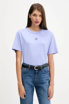 Tommy Jeans tricou din bumbac DW0DW22202 imagine