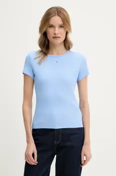 Tommy Jeans tricou femei, DW0DW17383 imagine