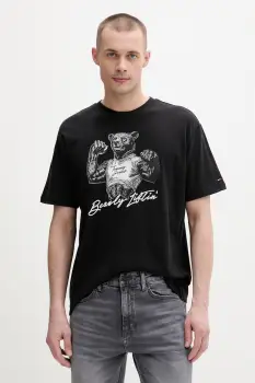 Tommy Jeans tricou pentru barbati, din bumbac imagine