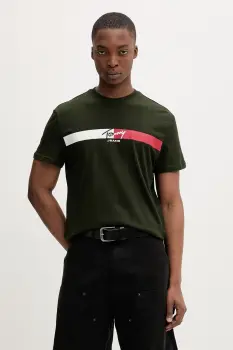 Tommy Jeans tricou pentru barbati, din bumbac imagine