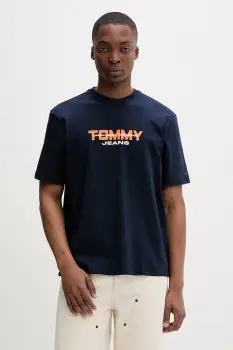 Tommy Jeans tricou pentru barbati, din bumbac imagine