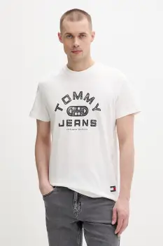 Tommy Jeans tricou pentru barbati, din bumbac imagine