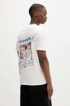 Tommy Jeans tricou pentru barbati, din bumbac imagine