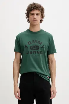 Tommy Jeans tricou pentru barbati, din bumbac imagine
