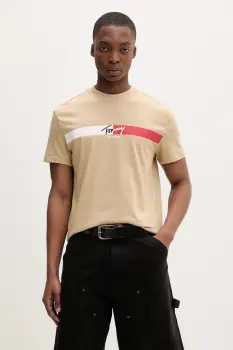 Tommy Jeans tricou pentru barbati, din bumbac imagine