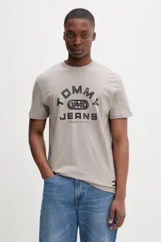 Tommy Jeans tricou pentru barbati, din bumbac imagine