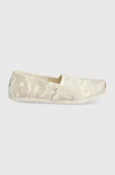 Toms espadrile Alpargata culoarea bej imagine