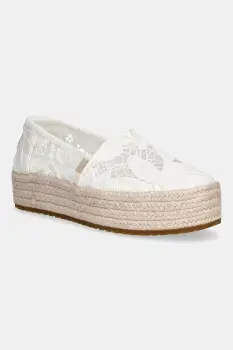 Toms espadrile cu platforma pentru femei VALENCIA imagine