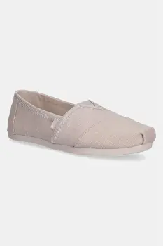 Toms espadrile cu toc plat pentru femei ALPARGATA CLASSIC imagine