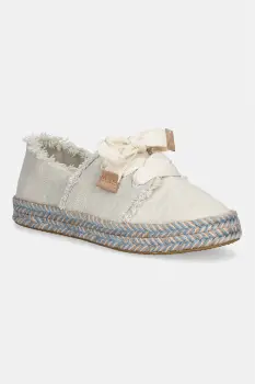 Toms espadrile pentru femei CAROLINA LACE UP imagine