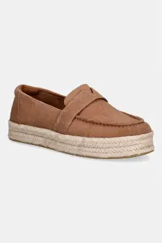 Toms espadrile pentru femei, din piele intoarsa BLAKELY imagine
