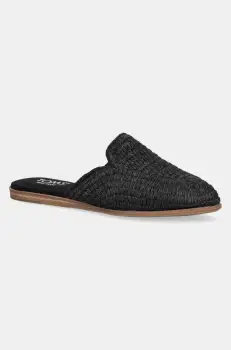 Toms papuci RAFFIA culoarea negru, 10022001 imagine