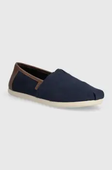 Toms tenisi Alpargata culoarea albastru marin, 10020866 imagine