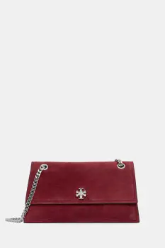 Tory Burch geanta pentru femei din piele intoarsa Kira imagine