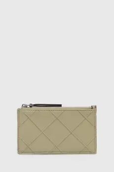 Tory Burch portofel de piele femei, culoarea verde imagine
