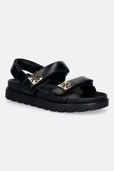 Tory Burch sandale femei din piele Mellow Sport Sandal imagine