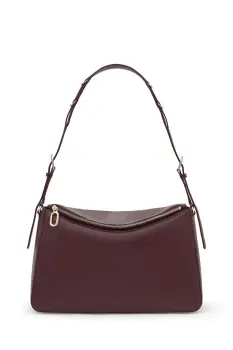 Tous geanta CITY culoarea bordo, 2002303321 imagine