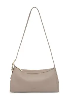 Tous geanta de piele FOLD culoarea gri, 2002306744 imagine