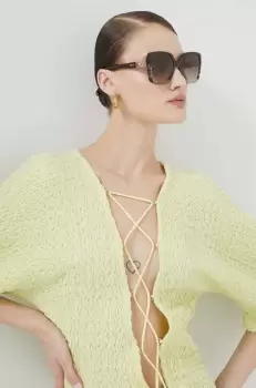 Tous ochelari de soare femei, culoarea maro imagine