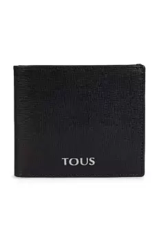 Tous portofel de piele barbati, culoarea negru imagine