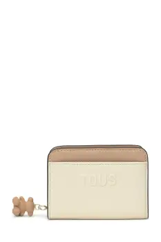 Tous portofel Doble Audree culoarea bej, 2002360501 imagine