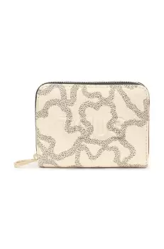 Tous portofel femei, culoarea bej imagine