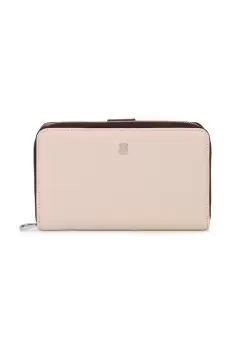 Tous portofel femei, culoarea bej imagine