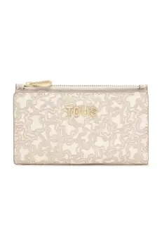 Tous portofel KAOS MINI LINES femei, culoarea bej, 2002183501 imagine