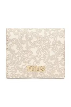 Tous portofel KAOS MINI LINES femei, culoarea bej, 2002183601 imagine