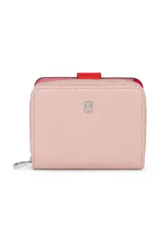 Tous portofel NEW DUBAI SAFFIANO femei, culoarea roz, 2001689913 imagine