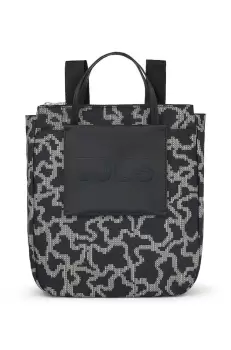 Tous rucsac femei, culoarea negru, mare, modelator imagine