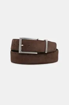 Trussardi curea din piele intoarsa imagine