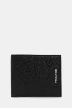 Trussardi portofel de piele culoarea negru, I017E000030N imagine