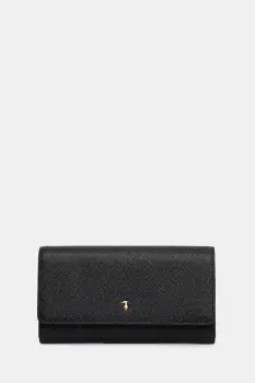 Trussardi portofel de piele culoarea negru, I022E000048N imagine