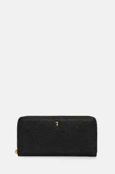 Trussardi portofel de piele culoarea negru, I042E000073N imagine