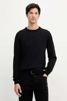 Trussardi pulover de lana culoarea negru, light, M0058000007N imagine