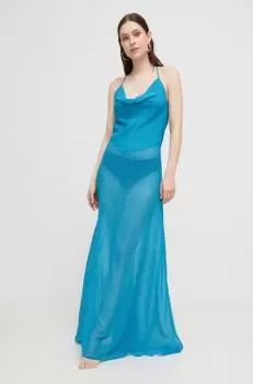 Trussardi rochie maxi, evazati imagine