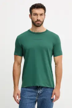 Trussardi tricou din bumbac culoarea verde, cu imprimeu, G0308000054N imagine