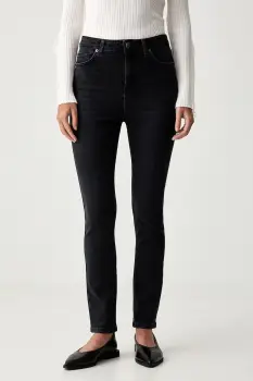 Twinset blugi skinny pentru femei imagine