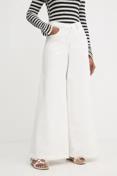 Twinset blugi wide leg femei imagine